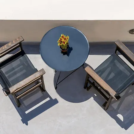 Amazing Santorini 1 Bedroom Gray With Spacious Terrace Featuring Sea Views *
